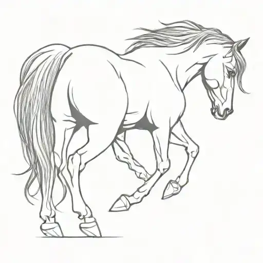 Horse Outline