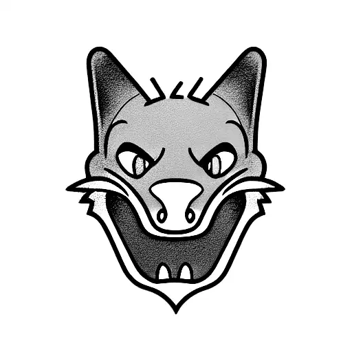 Pink Panther Instead Of The Joker On Playing Card