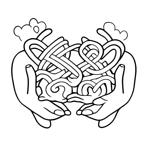 Mother And Son Holding Hands