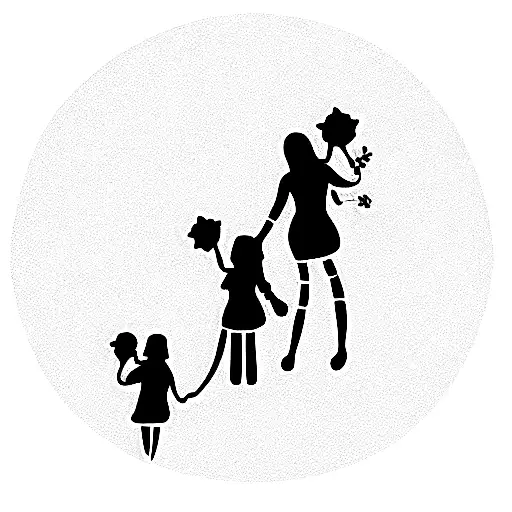 Tatoo Mother Daughters