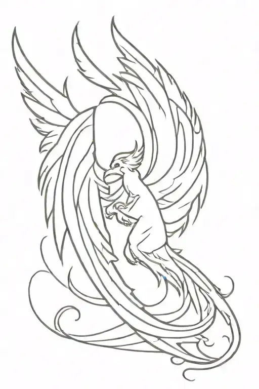 Phoenix Big Demon Wings