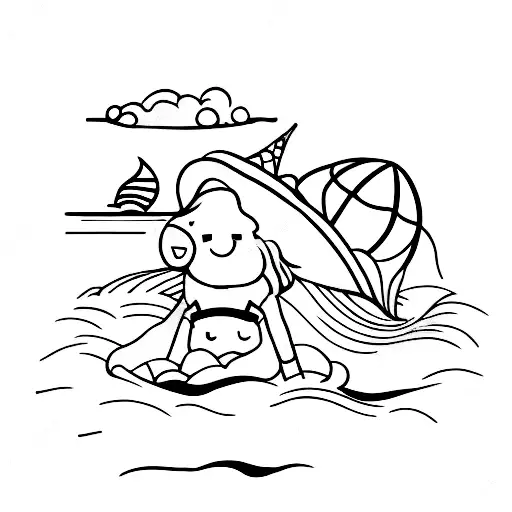 Me And My Boyfriend In A Beach