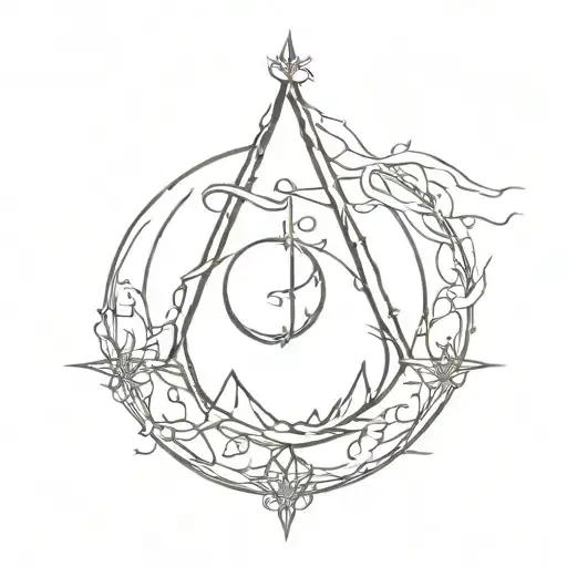 Lotr Gondolin Symbol Surrounded By Elvish Script