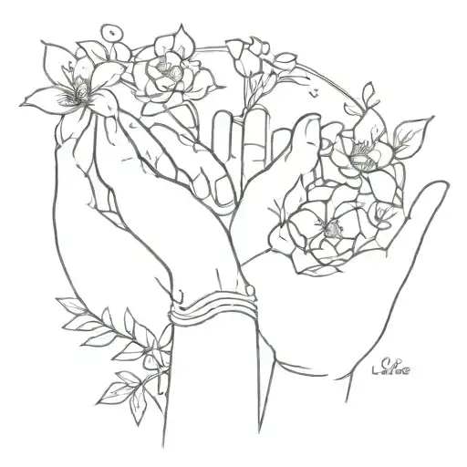 I Love You In Sign Language With Flowers