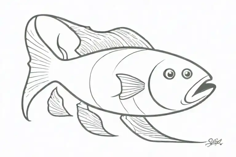 Fish Outline