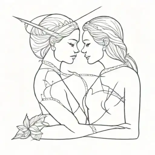 Sacha Sagittarius And Maddy Capricorn