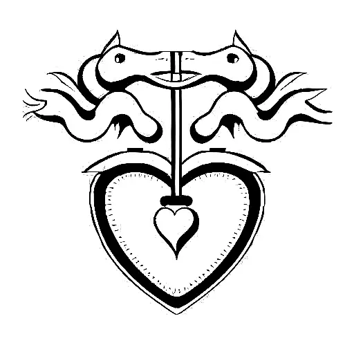 Love Lock Coat Of Arms