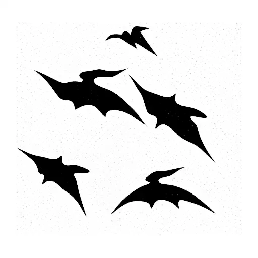 Stingrays Fly Over Water