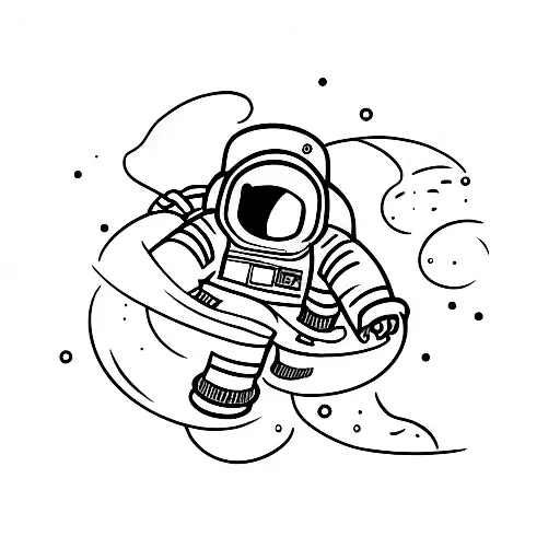 Astronaut In The Ocean