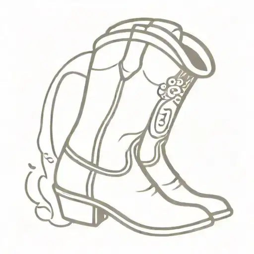 Beer In A Cowboy Boot