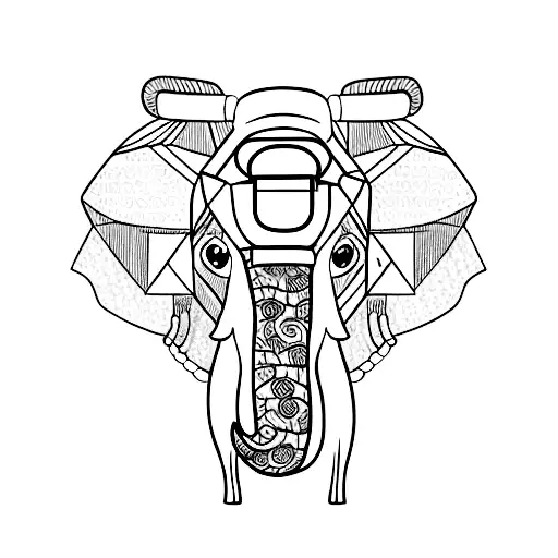 Tuk Tuk Elephant Head