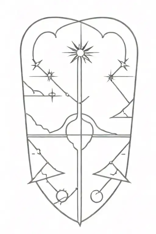 Solar Cross Surrounded