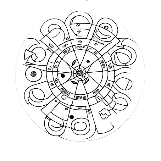 Wheel Of Time Circle Symbol