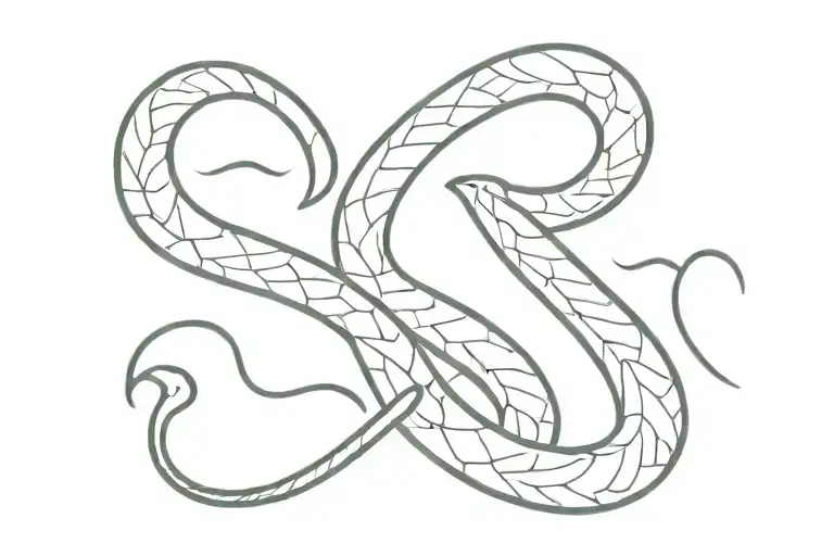 The Inscription Facing Your Dark Soul Is Wrapped Around A Snake
