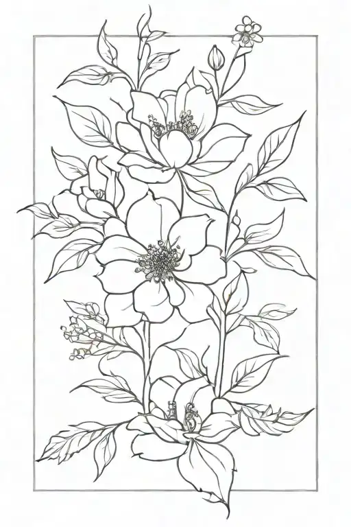 Floral Pattern Fabric Couch