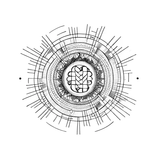 Full Moon With A Halo Of Light