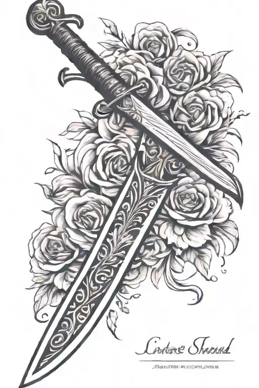 Sword With Engravings