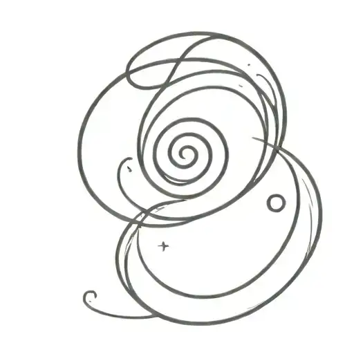 Spiral In Infinity Symbol