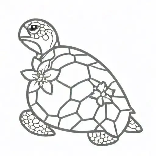 Flower Turtle