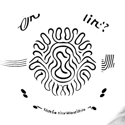 A Dog's Paw With The Word 'Infinito' Written Inside