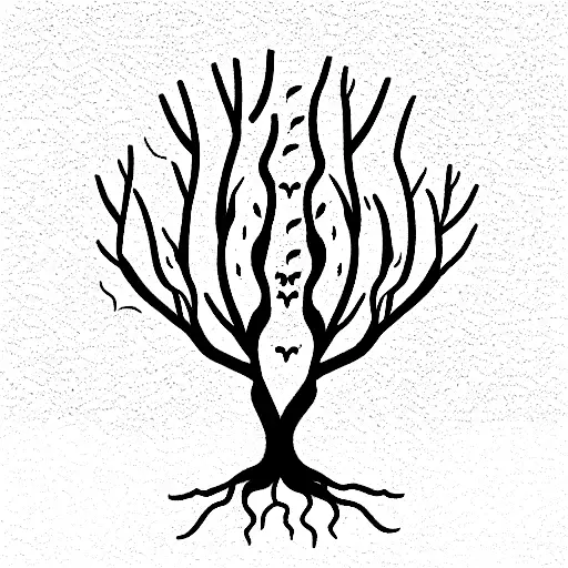 Tree Of Life With Word Meri