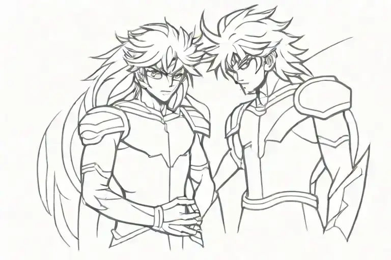 Saint Seiya Saga Gemini