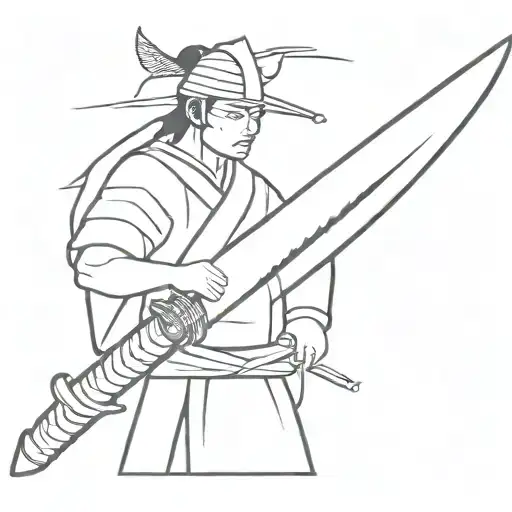 Funny Samurai Sword