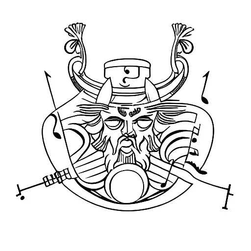 Combine Elements Of Greek Mythology And Music