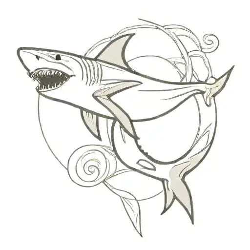 Shark Hula Dancer