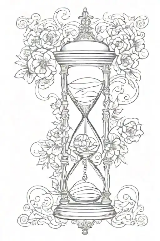 Hour Glass Surrounded