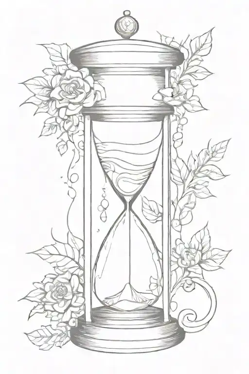 Hour Glass Surrounded