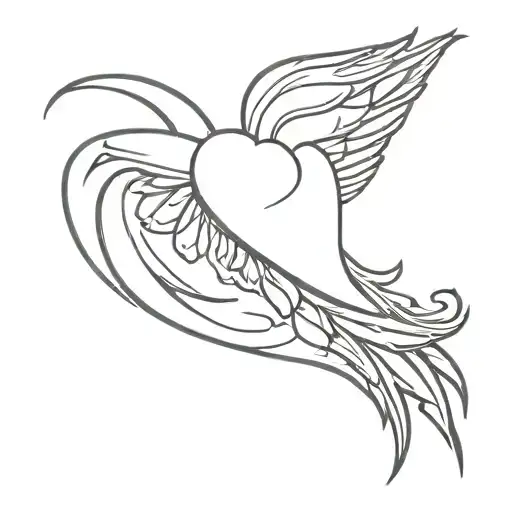Heart With Wing