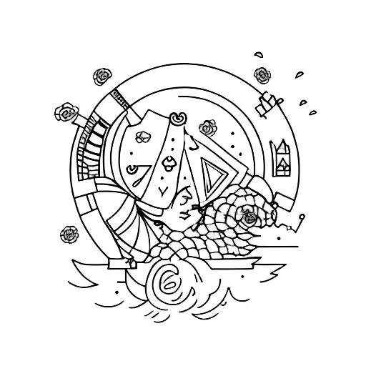 Mimalist Design For Father And Daughter