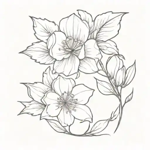 April And January Birth Flower