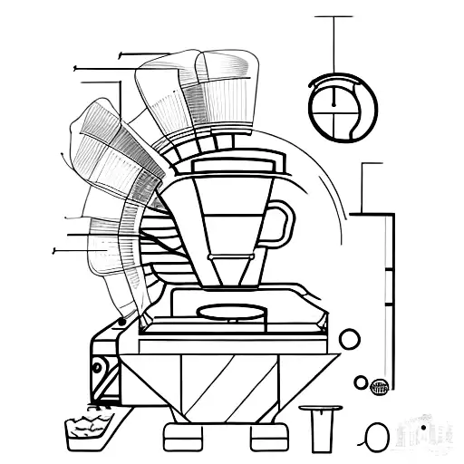 Blueprint Of A Coffee Machine