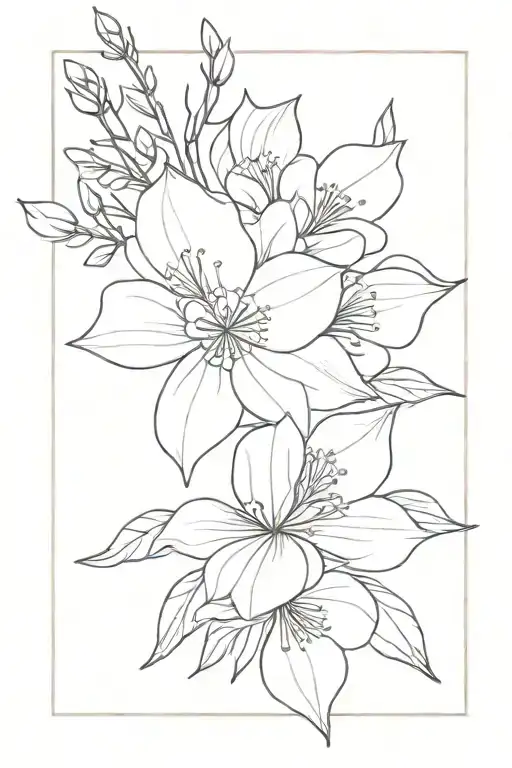 June And July Birth Flower Bouquet