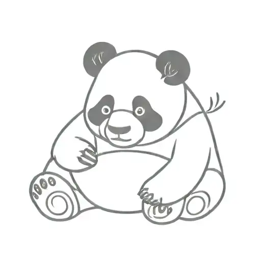 Panda Tedy Bear Full Body