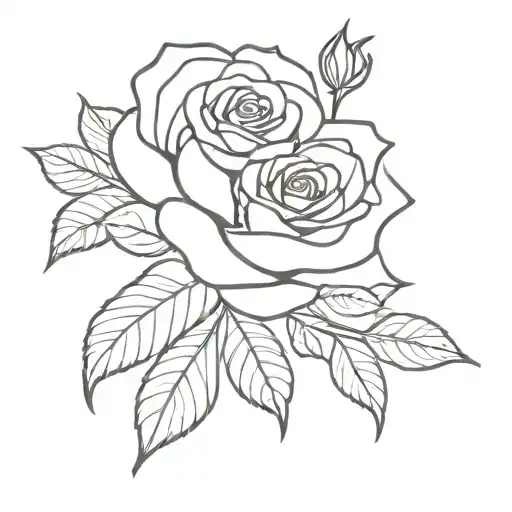 And Inside It Has Dark Scarlet Roses