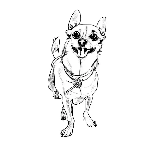 A Chihuahua Dog