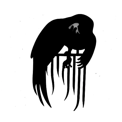 Grim Reaper With Crows