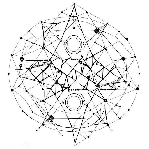 A Stunning Constellation Of Gemini And Cancer Intertwined