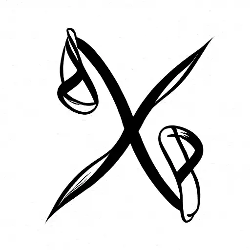 Infinity Symbol With Breast Cancer Ribbon