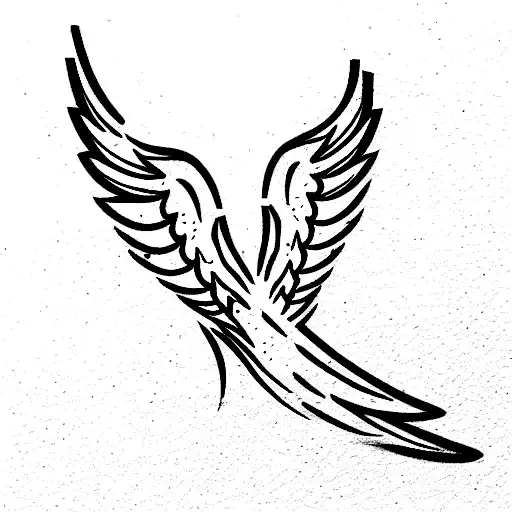 Men Icarus Angel Spine