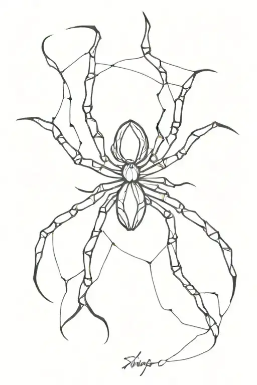 Spider Crawling For Self Harm Scar Coverup