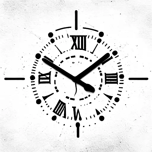 Vintage Clock Saying You Can Be Everything You Want To Be Before Your Time