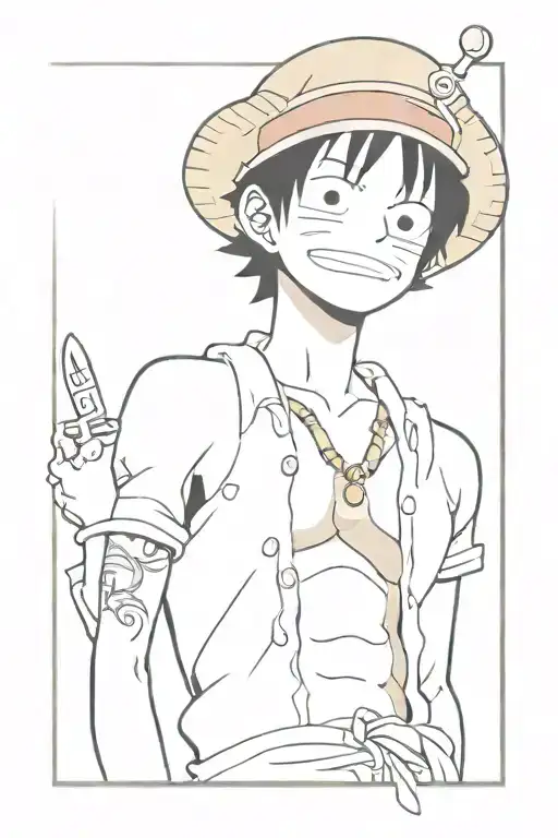 One Piece Anime And Semicolon