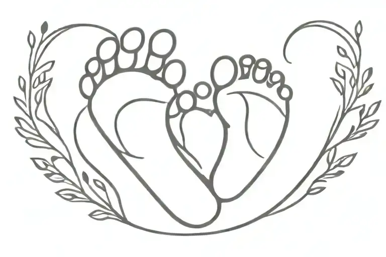 Memorial Baby Foot Print Incorporated