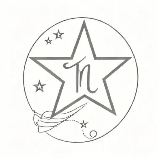 Star With M Inside