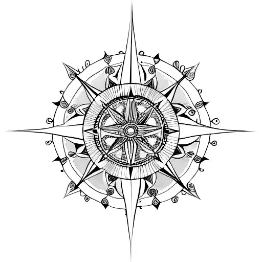 Mandala Compass