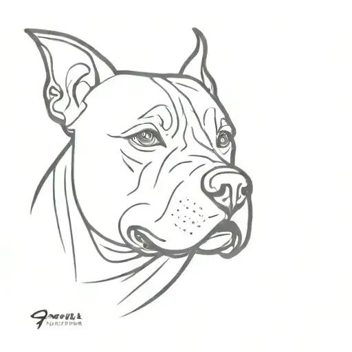 Pitbull Face